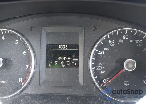 2012 Volkswagen Jetta 2.5L Se из США, поврежденный, VIN 3VWDX7AJ5CM337209